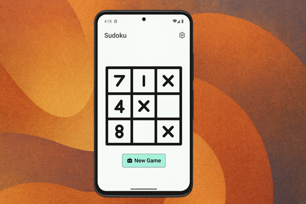 Sudoku Game - Main Menu